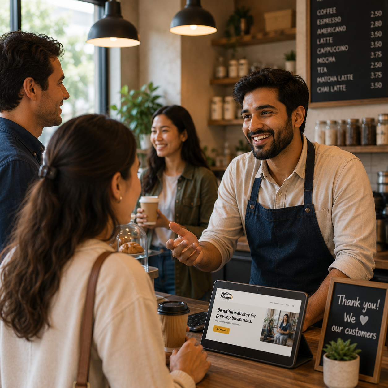 Business getting more customers